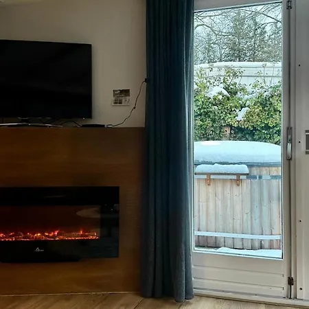 Apartment Knus Relaxchalet Met Prive Hottub Voorthuizen